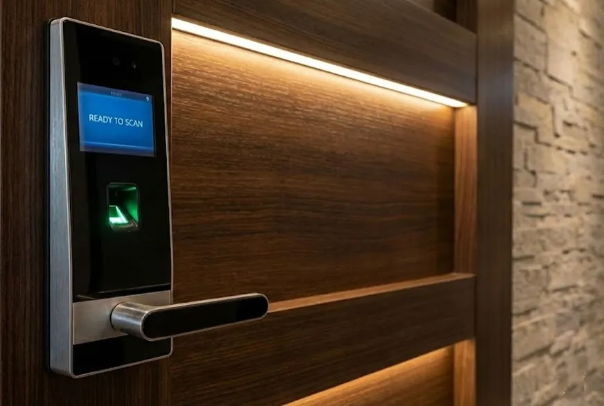 Control de accesos mediante huella dactilar